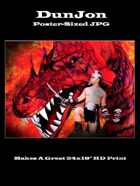 DunJon Poster JPG #9 (Gladiator vs Dragon)