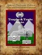 12 Temples & Tombs Map Set