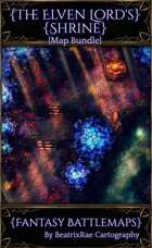 {The Elven Lord's Shrine}{Fantasy Battlemap Bundle} 50x70