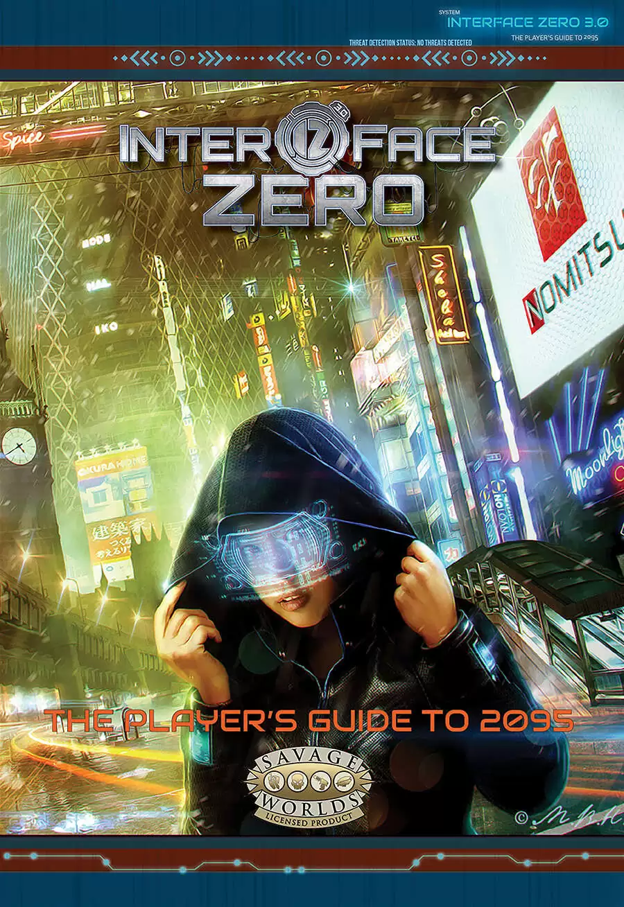 Interface Zero 3.0 Players Guide to 2095 - Gun Metal Games