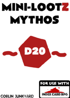 Mini-Lootz: Mythos for ICRPG