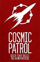 Cosmic Patrol: The Kahn Protocols (Free RPG Day 2012)