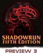 Shadowrun: Fifth Edition Preview #3