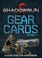 Shadowrun: Gear Cards, SR5 Series 1