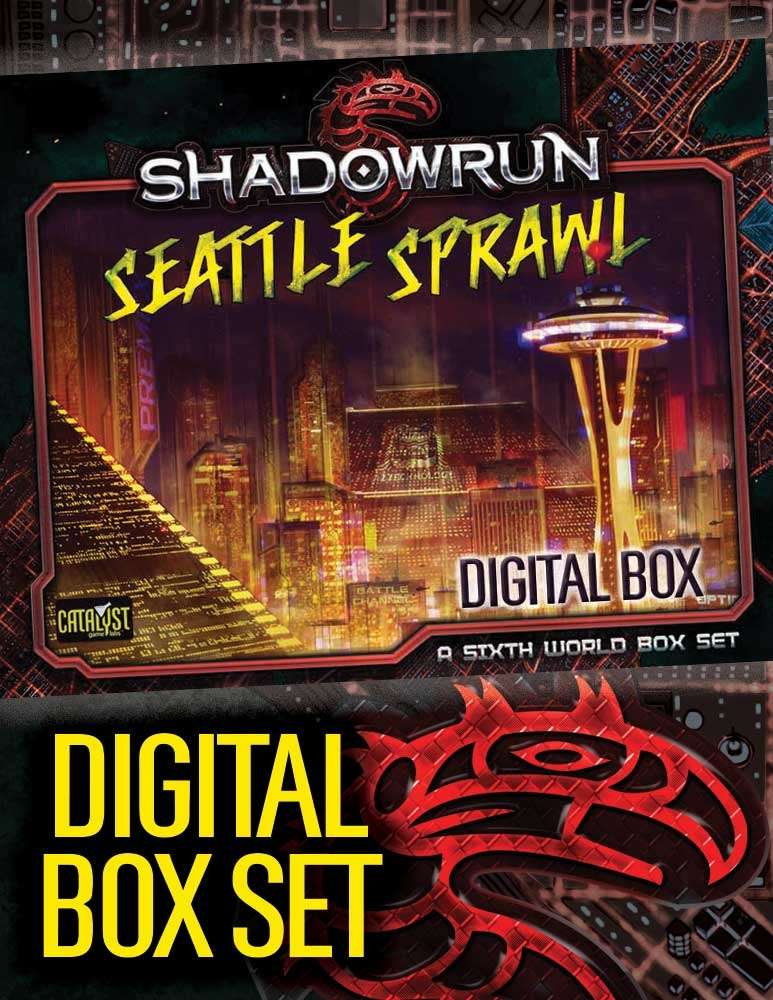 Shadowrun: Seattle Sprawl Digital Box Set - Catalyst Game Labs