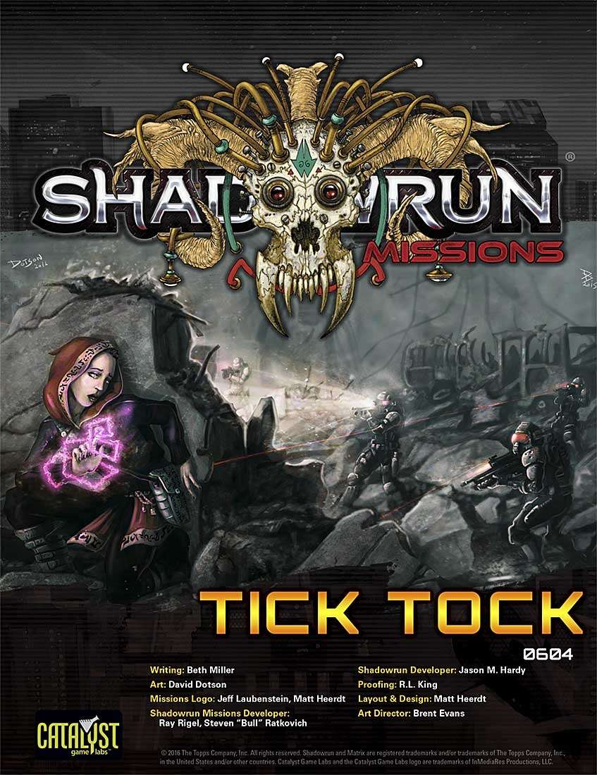 Shadowrun шестой мир. Shadowrun настольная игра. Catalyst game Labs. Tick-Tock Six.