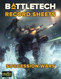 battletech record sheets succession wars