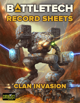 BattleTech Record Sheets: Clan Invasion