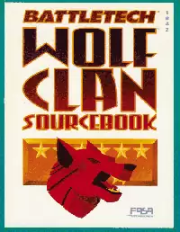 BattleTech: Wolf Clan Sourcebook - Catalyst Game Labs | FASA