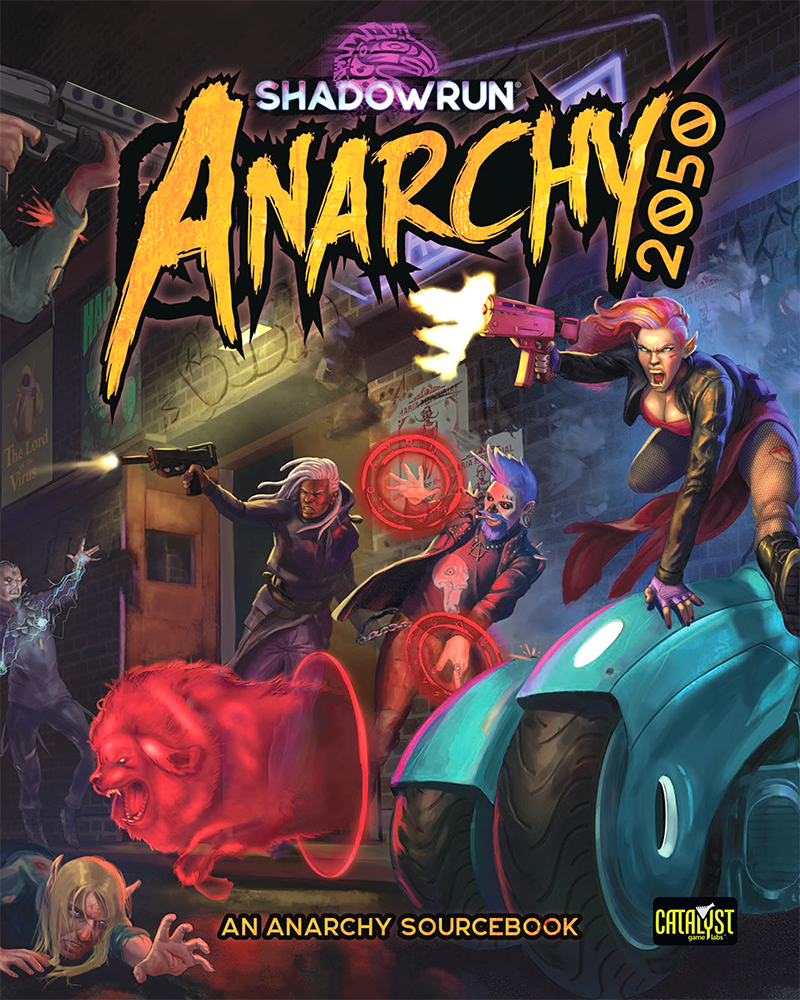 シャドウラン:アナーキー SHADOWRUN ANARCHY TRPG Shadowrun Anarchy 2.0 - Core Rulebook - Black Book Editions
