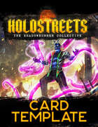 Shadowrun: Holostreets: Card Template