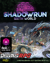 Shadowrun RPG: Sixth World Companion - Family Time Games