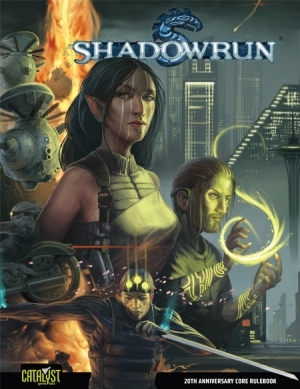 Shadow Run 4th Edition Augmentation High Rank Rule Book / Rpg