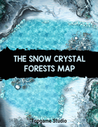 Topgame : 8K The Snow Crystal Forests Fantasy Map