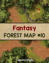 Fantasy Forest Map Set #9 - Topgame Studio | DriveThruRPG