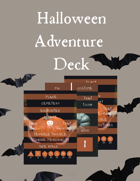 Halloween Adventure Deck