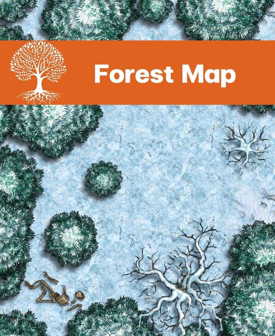 Basic Map Forest Forest Map - Pimmy1985 | DriveThruRPG