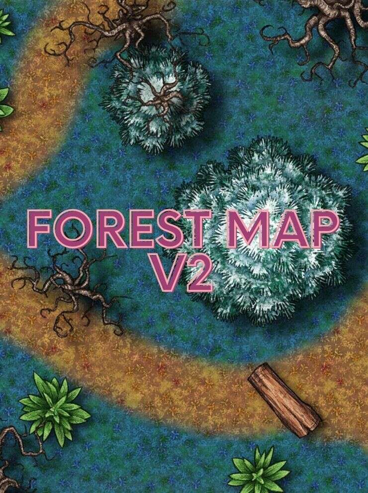 Forest Map v1 travel on your own for your adventure - Pimmy1985 ...