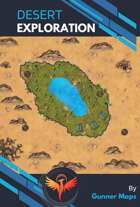 Desert Exploration Gaming Map