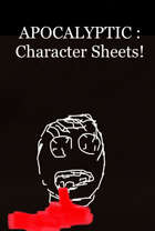 APOCALYPTIC Character Sheet