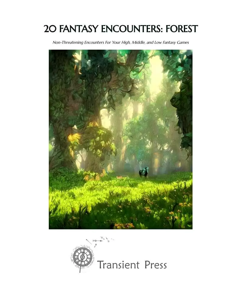 20 Fantasy Encounters: Forest