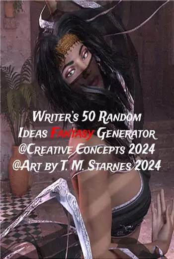 Writer’s 50 Random ideas Fantasy Generator