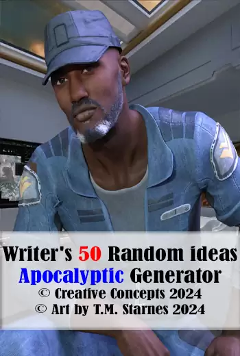 Writer’s 50 Random Ideas Apocalyptic Generator - Creative Concepts ...