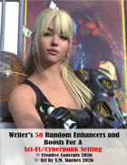 Writer’s 50 Random Enhancers and Boosts for a SCI-FI/Cyberpunk Setting