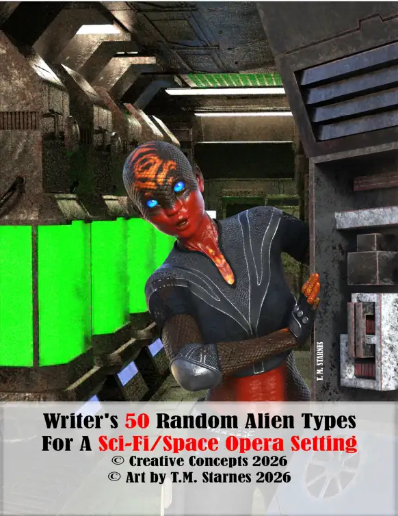 Writer’s 50 Random Alien Types for a SCI-FI/Space Opera Setting