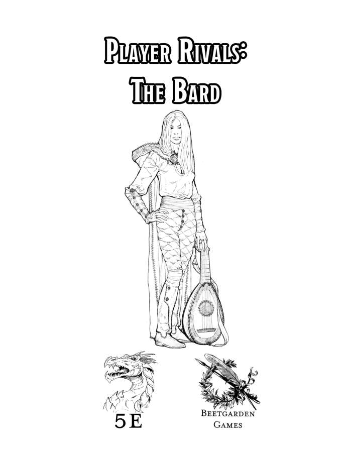 Player Rivals The Bard Beetgarden Games DriveThruRPG player-rivals-the-bard-beetgarden-games-drivethrurpg