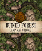 Ruined Forest Camp Map Set 1