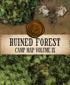 Ruined Forest Map Camp Set 9