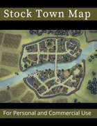 Stock Town Map #1