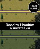 Road to Hawkins Rpg Battle Map