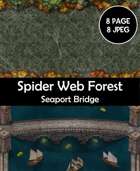 Spider Web Forest and seaport bridge map