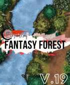 Battle Map - Fantasy Forest: Bedry Forest, 40x30