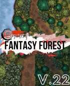 Battle Map - Fantasy Forest: Whitheller Wood, 40x30