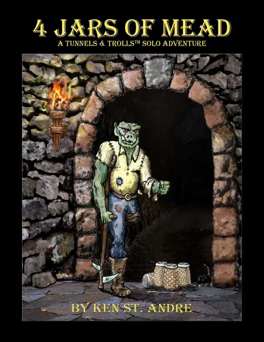 Trollhlla - Four Jars of Mead - Flying Buffalo | DriveThruRPG