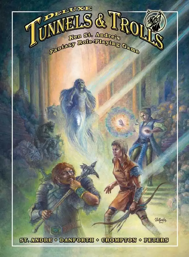 【X1】TUNNEL & TROLLS Tunnels & Trolls 1st Edition reprint - Flying Buffalo