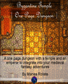 Byzantine Temple - One Page Dungeon