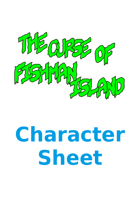 The Curse of Fish Man Island Character Sheet