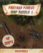10 Fantasy Forest Maps Pack 1