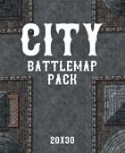 Zombie City Street Battlemaps