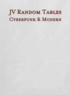 JV Random Tables: Cyberpunk & Modern