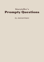 Storyteller's Prompty Questions (Free Version)
