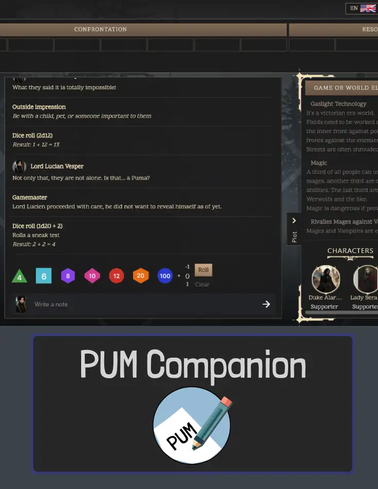 PUM Companion