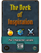 Deck of Inspiration - Deck 2 - for levels 5-10