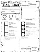 Eyes Beyond the Torchlight Character Sheet (Portrait)
