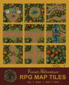 Forest Adventure, Rpg Battle Map Tiles Vol.1