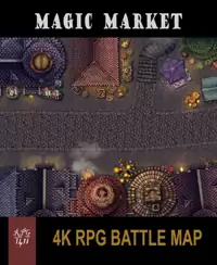 Magic Classroom, RPG Battle Map - RPG 1411 | DriveThruRPG